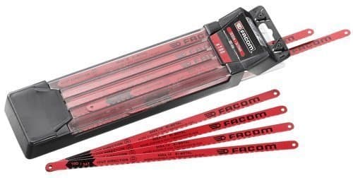 Image of FACOM 668A.10 12" X 1/2" X 24 TPI Hacksaw Blades Pack 10
