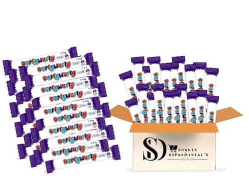 Image of Chocolate Bar Bundle with Curly Wurly – Fun & Chewy Chocolate Treats for Snacking, Gifting, Lunchboxes, Party Bags & On-the-Go treats (Pack of 40)