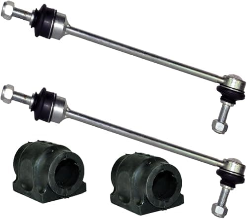 Image of D2P Front Anti Roll Bar Bushes + Drop-Links Kit (Left & Right) | Fits Land Rover Discovery 3 (2004–2009), Discovery 4 (2009–2018) |RBM500190, RBM500180, LR014145, RBM500110