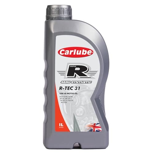 Image of Carlube Triple R KBN001 R-TEC31 10W-40 Semi Synthetic Engine Oil 1L