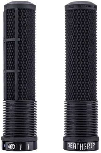Image of DMR Deathgrip 2 Flangeless Handlebar Grips (Black, Thick)