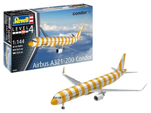 Image of Revell 03788 Airbus A321-200 Condor Kit Maquette en Plastique Non construit/Non peint échelle 1:144