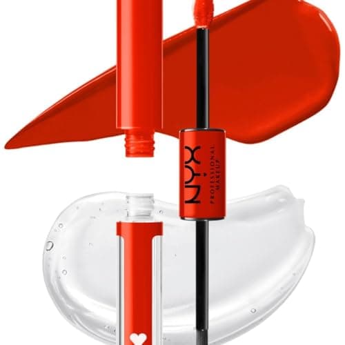 Image of NYX Professional Makeup Lip Gloss, High Pigment, Long Lasting Lip Shine, No Transfer, Shine Loud, Glass Shine, Upto 16H Wear, Vegan Formula, Shade: 28 Stay Stuntin
