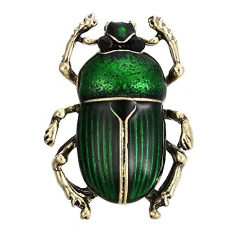 Image of Beetle Brooch Vintage Jewelry Beetle Brooches For Women Kids Enamel Animal Insects Brooch Accessories Jewelry Gifts