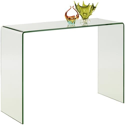 Image of Julian Bowen Amalfi Console Table - Clear Tables