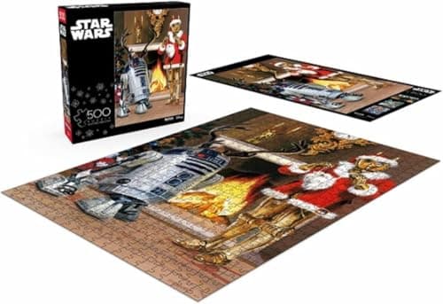 Image of Star Wars - All I Want for Christmas is R2-500 Piece Jigsaw Puzzle for Adults Challenging Puzzle Perfect for Game Nights - 500 Piece Finished Size is 21.25 x 15.00