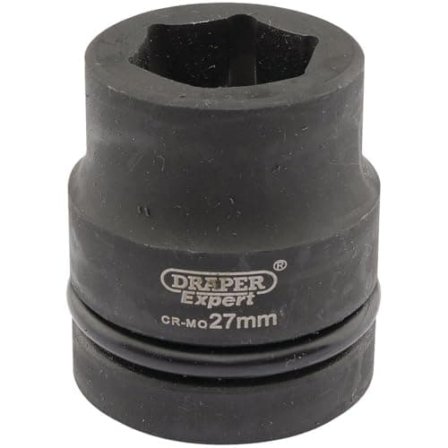 Image of Draper Expert 5108 27mm 1-inch Square Drive Hi-Torq 6-Point Impact Socket
