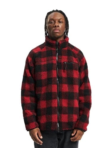 Image of Brandit Teddyfleece Jacket, color: red/black, size: 4XL