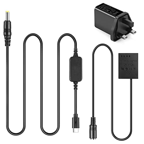 Image of CP-W126 USB-C Adapter Cable DC Coupler PD Adapter Kit Replacement NP-W126 NP-W126s Battery for Fujifilm X100F X100V X-S10 X-Pro3 X-E3 X-A2 X-A5 X-A7 X-T1 X-T2 X-T3 X-T4 X-T20 X-T100 X-T200