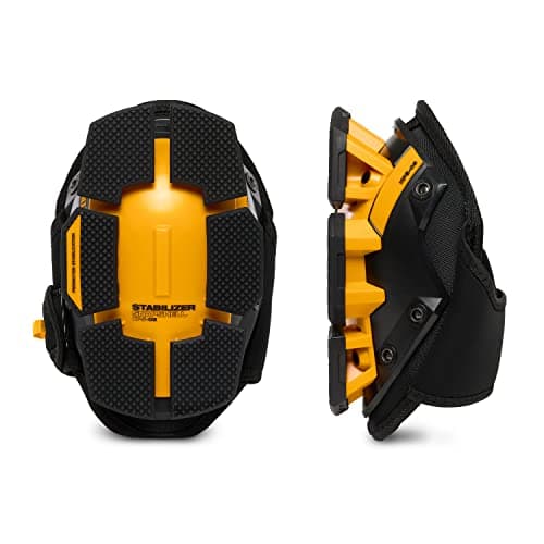 Image of ToughBuilt TB-KP-G205 Stabiliser Knee Pads, Black Yellow, One Size