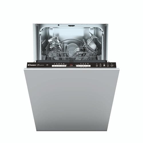 Image of Candy CDIH 2L952-80 Slimline Integrated Dishwasher, 9 Place Setting, E Rated