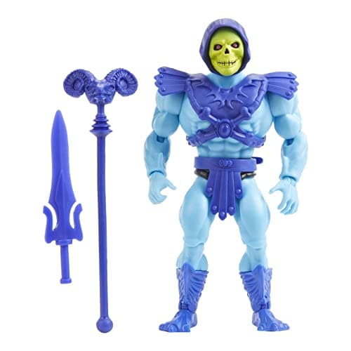 Image of Masters of the Universe Origins Skeletor Action Figure, Character for Storytelling Play and Display, Gift for 6 to 10 Years and Adult Collectors, HGH45