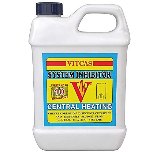 Image of VITCAS 1 liter Central Heating System – Inhibitor – Concentrate - Prolongs Boiler Life – Protect From Scale – Sludge Remover – Corrosion – Easy to Use