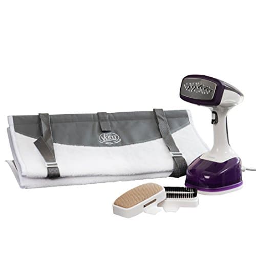 Image of Verti Steam Pro by Drew&Cole with Press Pad 3 in 1 Vertical Garment Steamer, Iron, Steam, Refresh, Fast, Powerful, Crease Release Technology, Vertical Ironing System (As Seen On High Street TV)