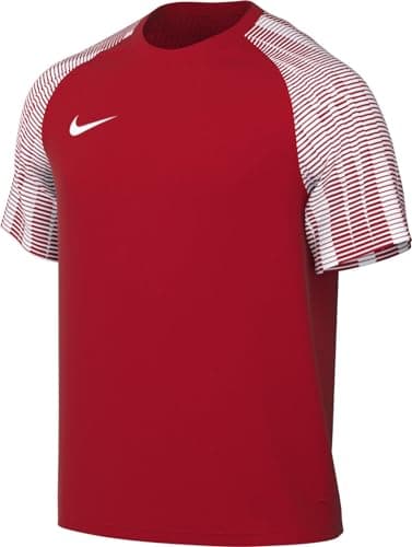 Image of NIKE DH8031-657 M NK DF ACADEMY JSY SS T-Shirt Men's University RED/White/White Size XL