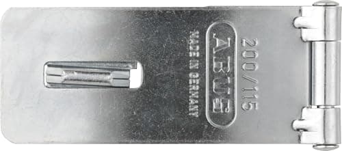 Image of ABUS Hasp and Staple 200/115 - Device for Padlocks - for Smashing Doors - ABUS Security Level 2 - Silver