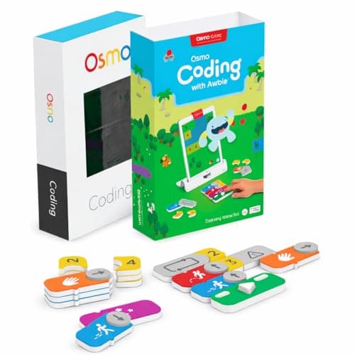 Image of Osmo - Coding Family Bundle for iPad & Fire Tablet - 3 Educational Learning Games - Ages 5-10+ - Coding Jam, Coding Awbie, Coding Duo - STEM Toy (Osmo Base Required)