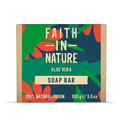Image of Faith In Nature Aloe Vera Soap 100g (Packing May Vary)