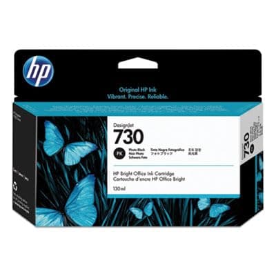 Image of HP 730 (P2V67A) Ink Cartridge - Photo Black - Inkjet - 1 Each-P2V67A-Technology