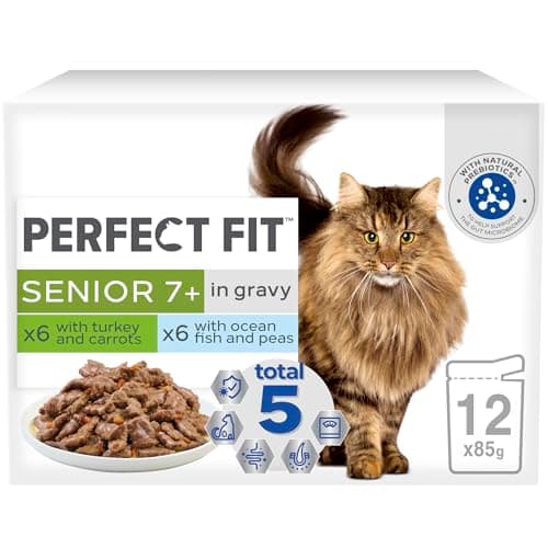 Image of Perfect Fit Senior 7+ - Wet Cat Food - Pouches Mixed Selection - 48 x 85 g