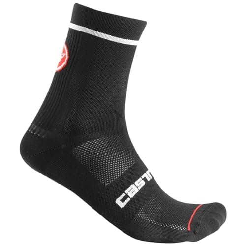 Image of CASTELLI 4520043 ENTRATA 13 SOCK Men's Socks Black White XXL