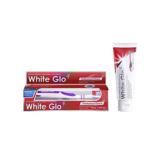 Image of White Glo Extra Strength Whitening Toothpaste Professional Choice 100ml - 2 Packs