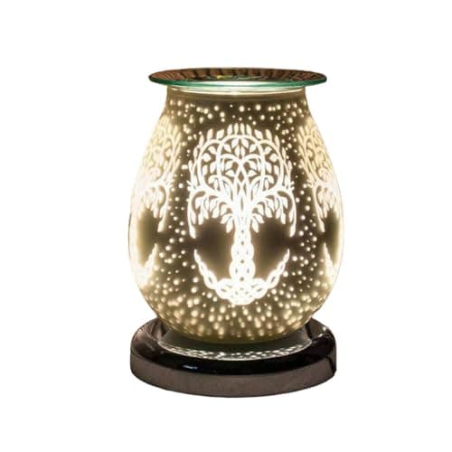 Image of Lesser & Pavey Satin White Tree Aroma Lamp
