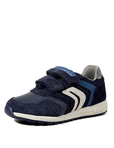 Image of Geox Boys J Alben Boy Sneakers, Navy Dk Avio, 11 UK