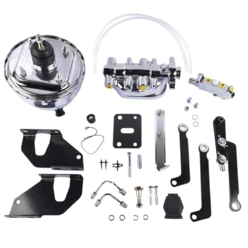 Image of 8 Inch Brake Booster Kit Compatible with A B E Body Vehicles 1962-1974