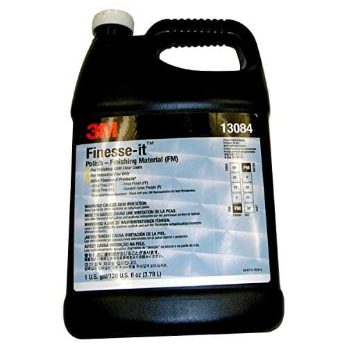 Image of Cubitron II 3M Finesse-it Finishing Material 13084 White, 1 Gallon Capacity (Pack of 1)