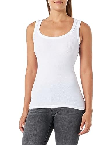 Image of BOSS Women C_Ematite White, XL, White100, XL