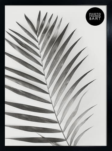Image of pf+a Perspex Window Black A2 Frame - A2 Poster Frame / A2 (59.4x42cm) Frame Portrait and Landscape Display