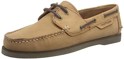 Image of Hush Puppies Men's Henry Boat Shoe, Tan, 6