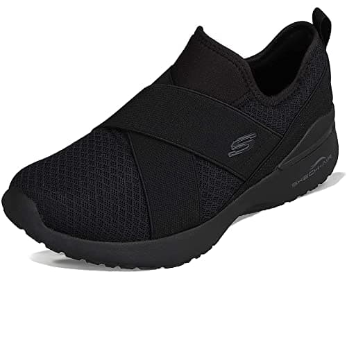 Image of Skechers Women's Crossbody Trainers, Black, 39.5 EU