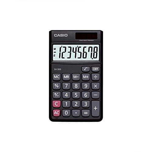 Image of Casio SX-300-W Portable Calculator