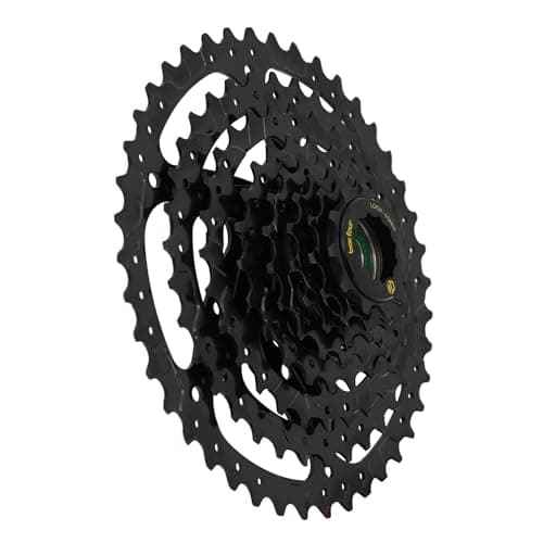 Image of Box Four 8 Speed Bike Cassette 11-42T Black Fits Standard HG Hubs 9/10/11 Speed Cassette for Mountain Bike, Lightweight Bicycle MTB Cassettes, Compatible Bike Cassettes
