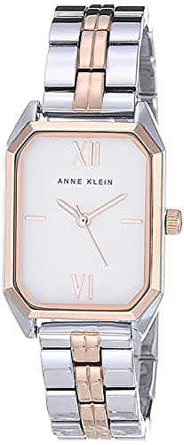 Image of Anne Klein Women's Bracelet Watch,Silver/Rose Gold