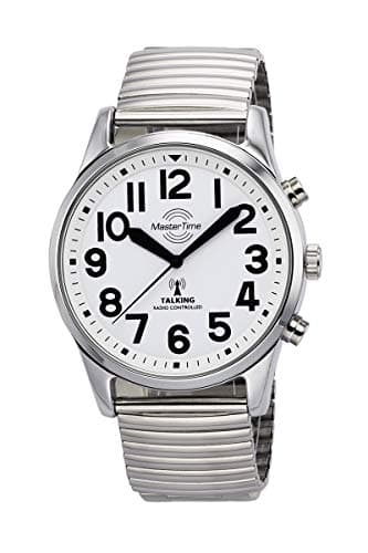 Image of Master Time MTGA-10691-61M Radio-Controlled Quartz Talking Men's Watch Analogue with Metal Strap