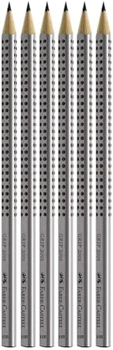 Image of Faber-Castell Grip 2001 HB Pencils - Pack of 6, 117697