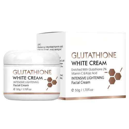 Image of Glutathione Face Cream,Glutathione Anti-Aging Face Cream for Women & Men,Glutathione Hydrating & Whitening Cream,Dark Spot Remover for Face,Skin Brightener Cream,Face Moisturiser,Skin Care Moisturizer