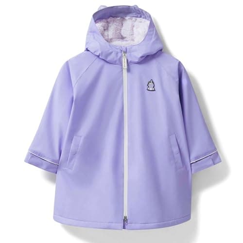 Image of Sparkle the Unicorn Kids Dry Robe – Award-Winning Waterproof Changing Robe with Cosy Sherpa Fleece | Hooded Towel Coat for Boys & Girls | Warm Kids Swim & Beach Robe for Outdoor, Pool, or Festival Use
