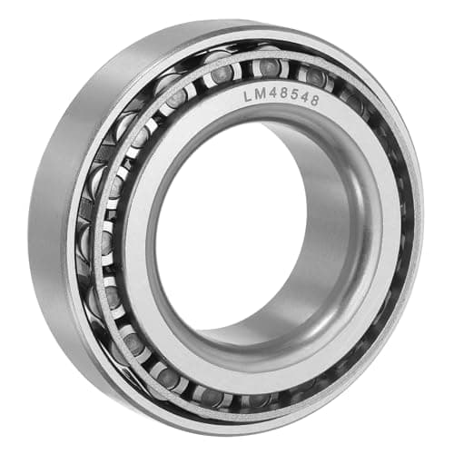 Image of sourcing map LM48548/10 Tapered Roller Bearing Cone and Cup Set, 1.36" Bore x 2.56" OD x 0.73" Thick, Chrome Steel Taper Bearing Set, ABEC-3