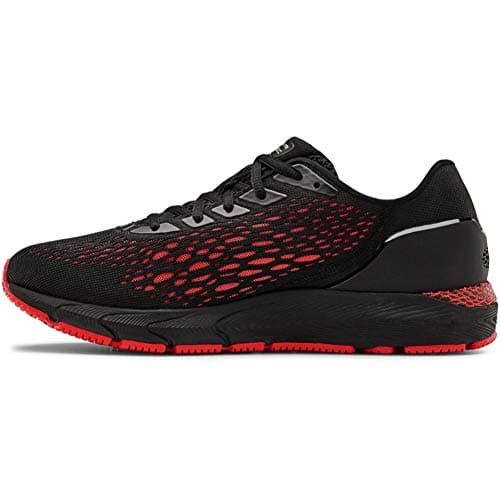 Image of Under Armour Men HOVR Sonic 3 Running Shoe, Black 005 Versa Red*7.5 UK