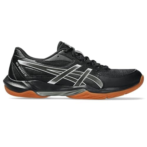 Image of ASICS Mens Gel-Rocket 12 Sneaker, Black Gunmetal, 8 UK