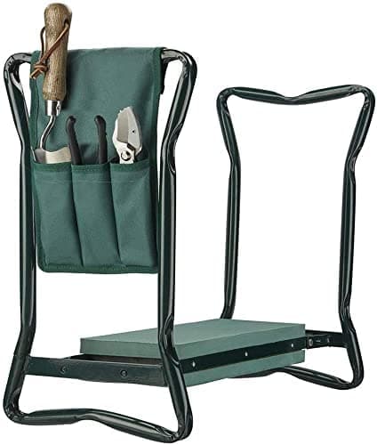 Image of groundlevel Multi Purpose Easy Relax Garden Kneeler And Chair With Tool Bag, Easy To Carry And Foldaway, Helps To Stop Back And Leg Pain