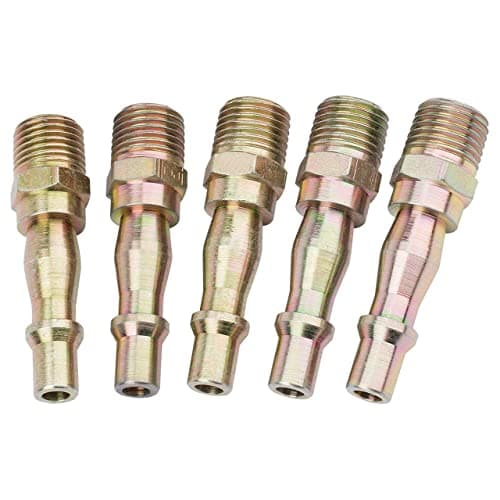 Image of Draper 25832 Male Thread PCL Coupling Screw Adaptor, 1/4", Blue