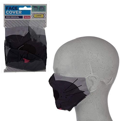 Image of Puckator Reusable Face Covering - Non Medical Large Size (Cutiemals Dog)