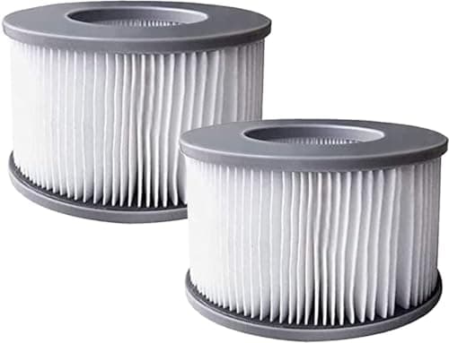 Image of Benfosh 2pcs Hot Tub Filter Cartridges for MSpa Inflatable Pools,for MSPA All Current Hot Tubs,Inflatable Pools SPA Cartridge FD2089 Filter