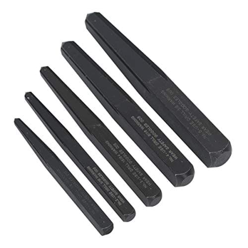 Image of Sealey Ak719 Screw Extractor Set 5Pc Square Type