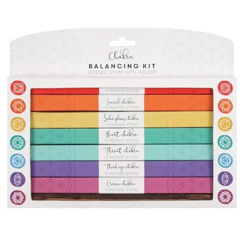 Image of Something Different Chakra Balancing Kit Incense Sticks With Holder